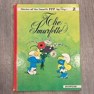 THE SMURFETTE Hardcover Book 1978 Edition